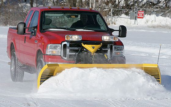 Snow Plow Light Duty Truck